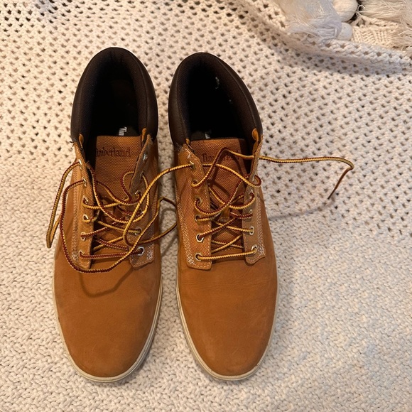 TIMBERLINE  With Ortholite Men's Tan and Brown High-Top Sneakers size 11 - Picture 3 of 10